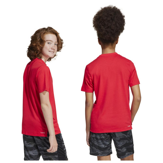 Adidas Παιδική κοντομάνικη μπλούζα Training Essentials Camo Tee Adidas Παιδική κοντομάνικη μπλούζα Training Essentials Camo Tee